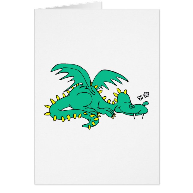 Cartão Sono do dragão (Frente)