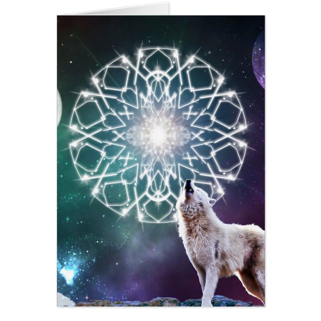 Cartão Sons do universo (Frente)