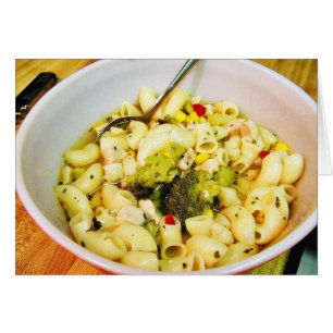 Cartão Sopa de Noodles de Galinha