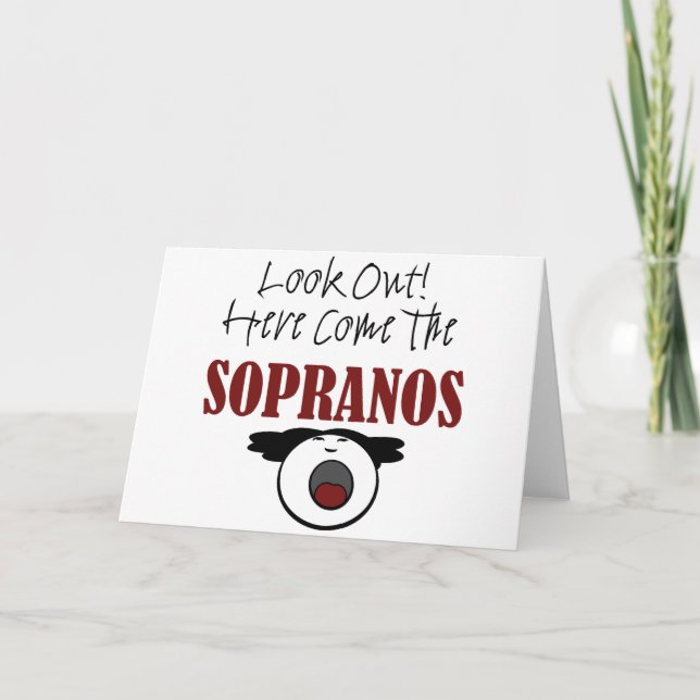 Cartão Soprano (Frente)