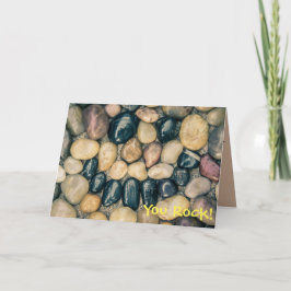 Cartão sorrir forçadamente | do granito