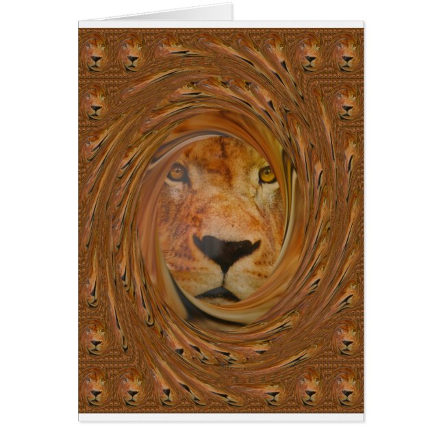 Cartão Sorriso de Leão Mais Recente (Frente)