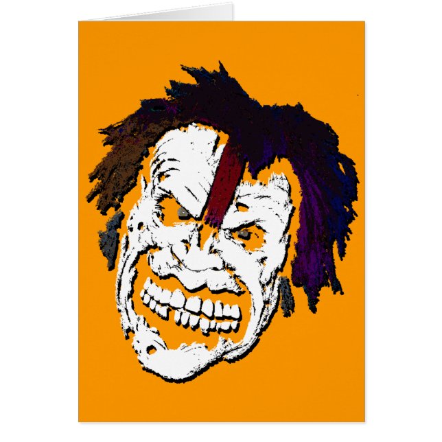 Cartão sorriso! : zombie (Frente)