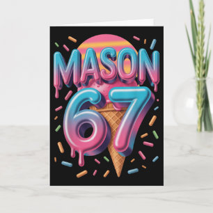 Cartão Sorvete Meme Mason 67 Bysebyll Drip _1