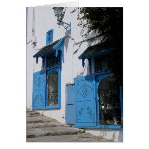 Cartão Sou eu azul?