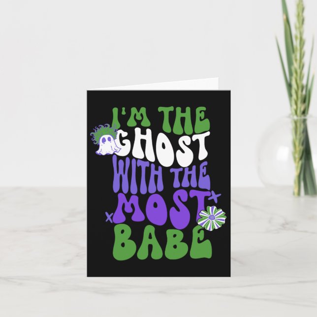 Cartão Sou o Fantasma com a maior apela do Bes (Frente)