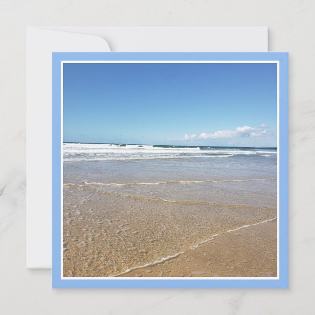 Cartão Soulac Sur Mer Beach, França (Frente)