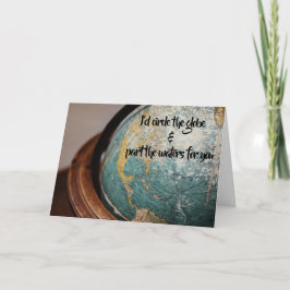 Cartão Soulmate, eu circularia o globo e partiria águas..