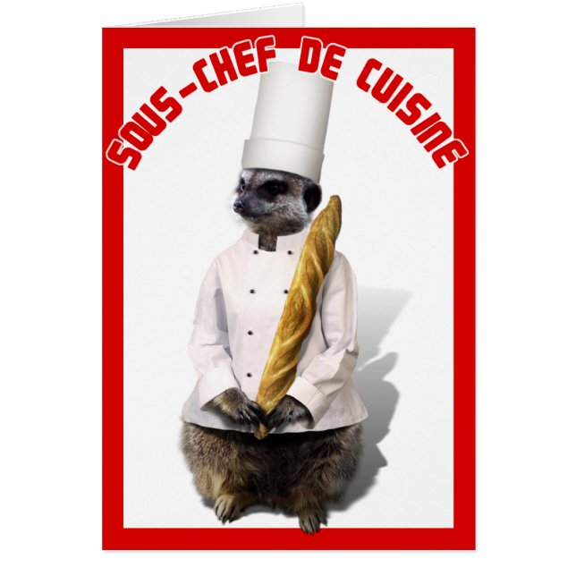 CARTÃO SOUS - CHEF DE CUISINE (Frente)