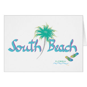 Cartão South Beach, FL