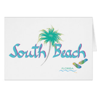 Cartão South Beach, FL