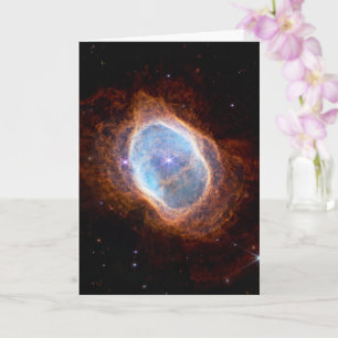 Cartão Southern Ring Nebula Space James Webb Telescópio