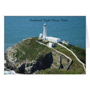 Cartão Southstack Light House Gales