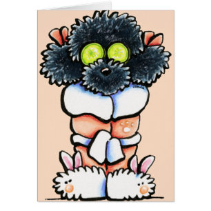 Cartão Spa Black Poodle