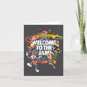 Cartão Space Jam Uma Nova Legado Bem-vindo ao Jam 