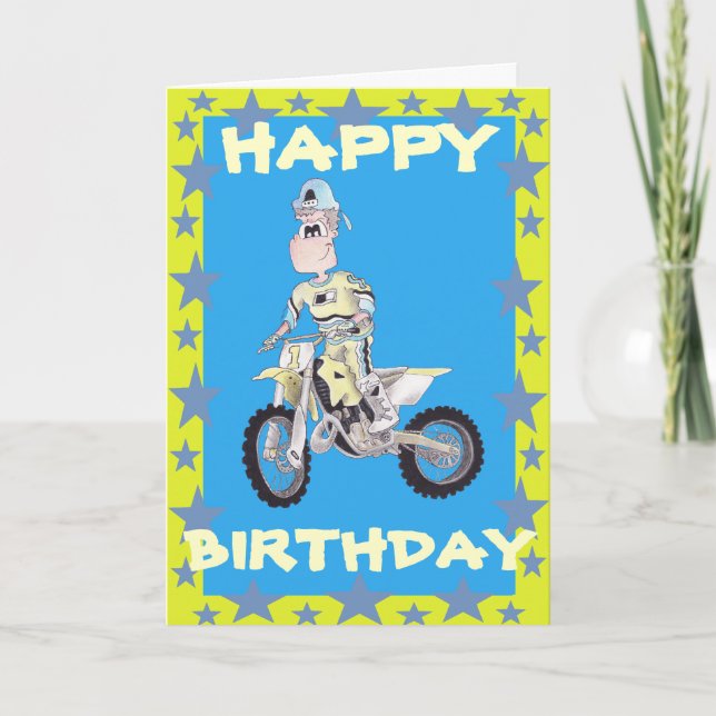 Cartão spangleMASSIVE de BIRTHDAYcard (Frente)