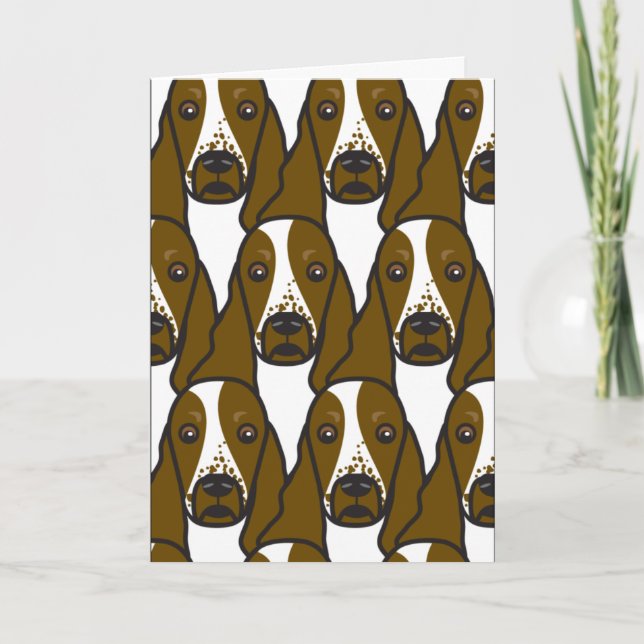 Cartão Spaniels de Springer inglês (Frente)