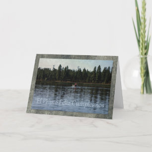 Cartão Spanish Birthday Card For Cousin