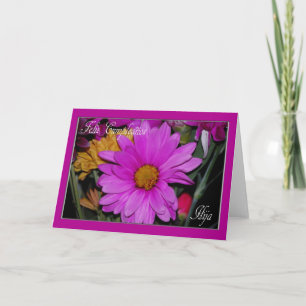 Cartão Spanish Birthday Card For Daughter