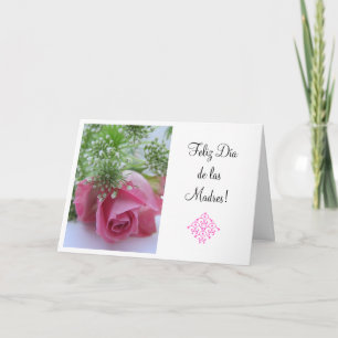 Cartão Spanish: Dia de las Madres/ Mother's day HZ