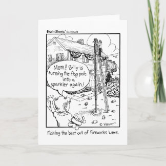 Cartão "Sparkler gigante" por Jim Kraft