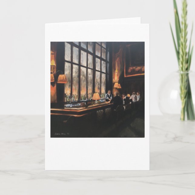 Cartão "Speakeasy" de Trina Chow (Frente)