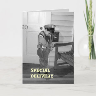 Cartão Special Delivery  Greeting Card