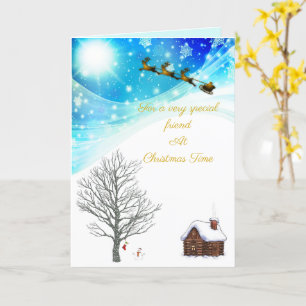 Cartão Special Friend Christmas card