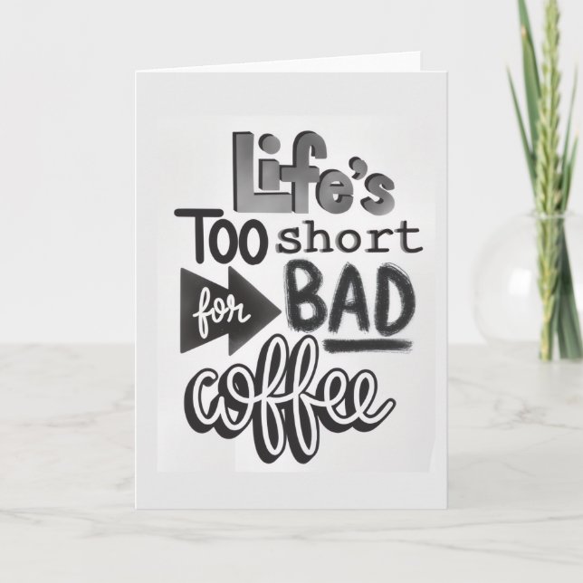 Cartão Specialty Mug (Frente)