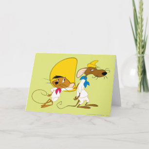Cartão SPEEDY GONZALES™ e amigo