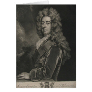 Cartão Spencer Compton, conde de Wilmington