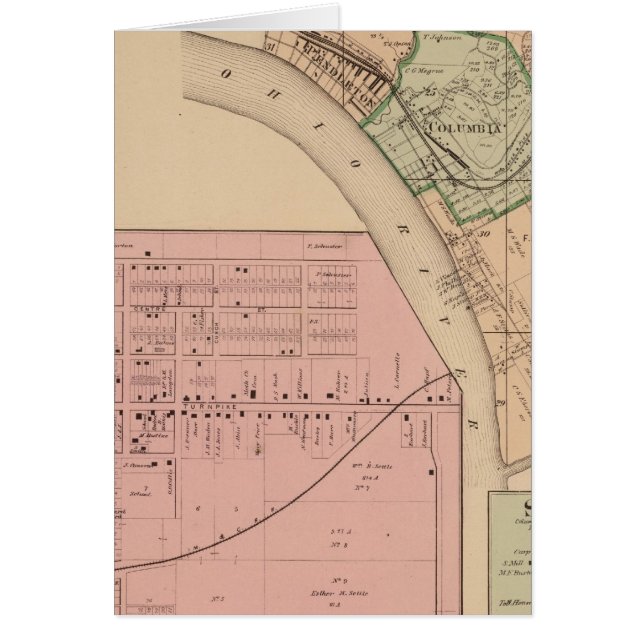 Cartão Spencer Madisonville, Ohio (Frente)