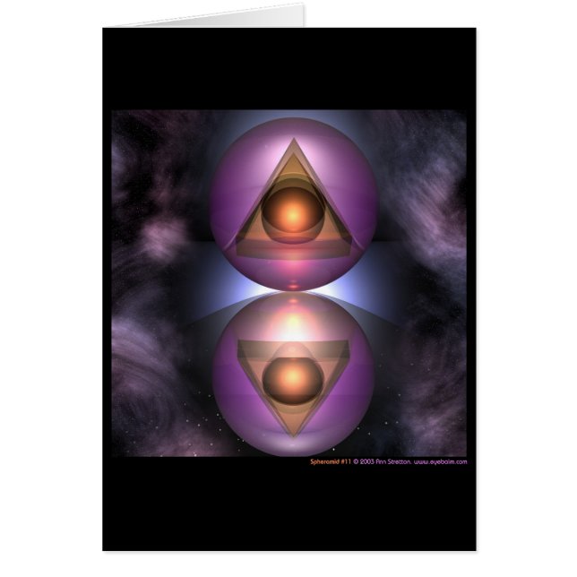 Cartão Spheramid #11 (Frente)