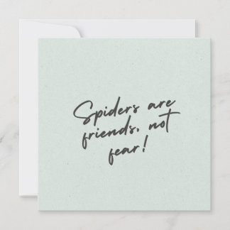 Cartão Spider Spirit - Bold Nature Inspirou-se na Design 