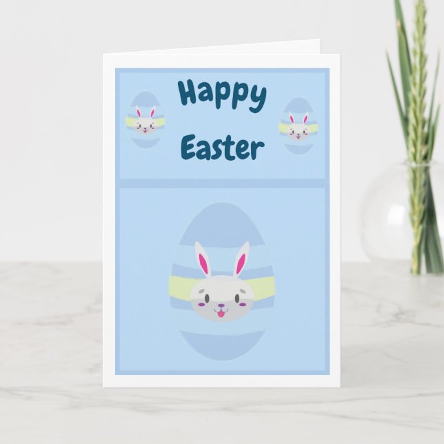 Cartão Spike e Amigos Coelho de Páscoa! (Frente)