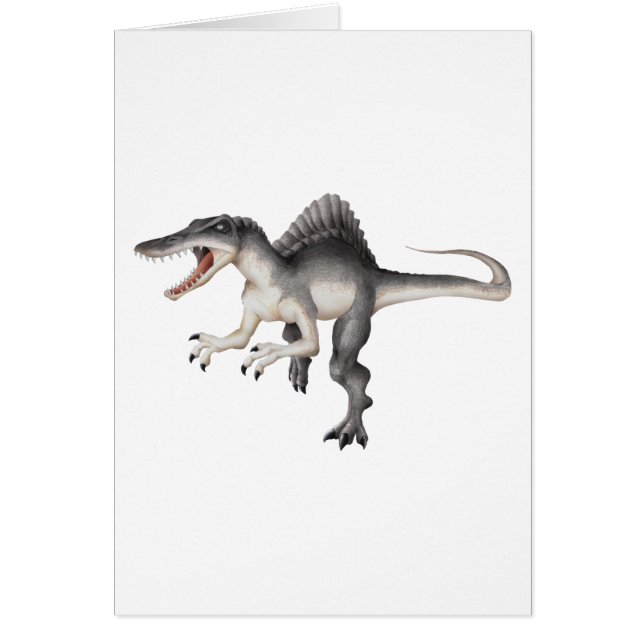 Cartão Spinosaurus (Frente)