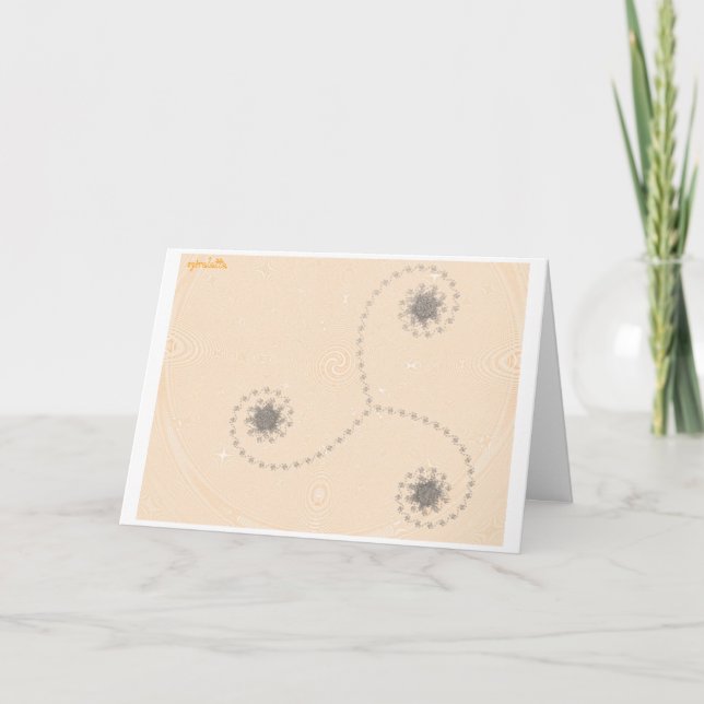 Cartão Spiralatta (Frente)