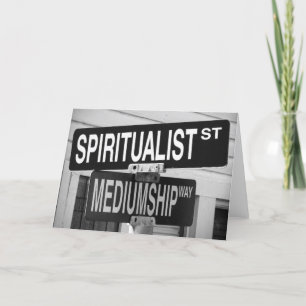 Cartão Spirit Road Greeting Card