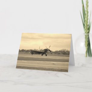 Cartão Spitfire Sepiatone