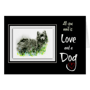 Cartão Spitz alemão