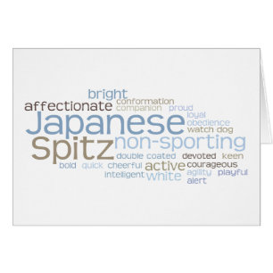 Cartão Spitz japonês