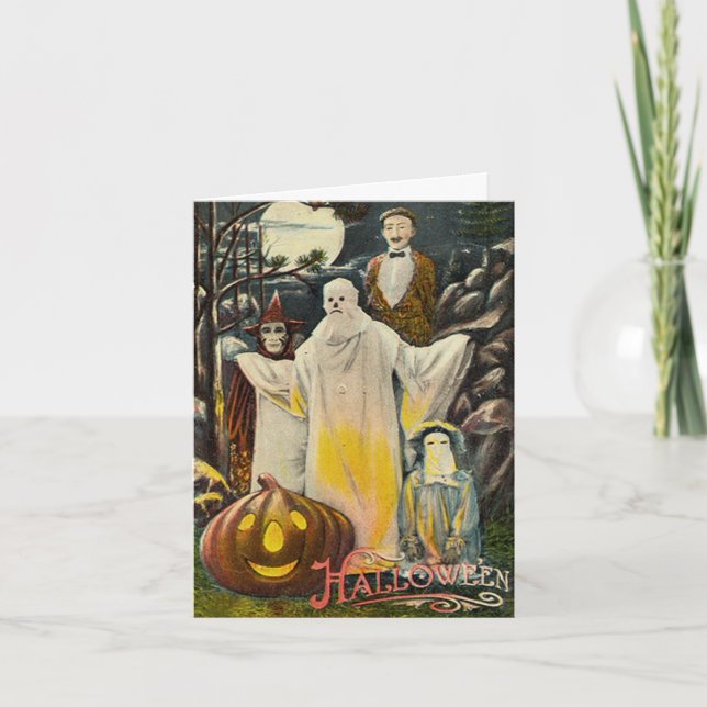 Cartão Spooky Halloween (Frente)