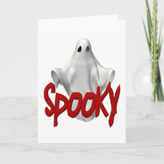 Cartão Spooky Halloween