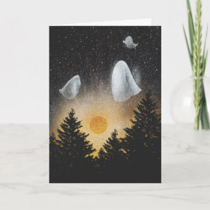 Cartão Spooky Halloween