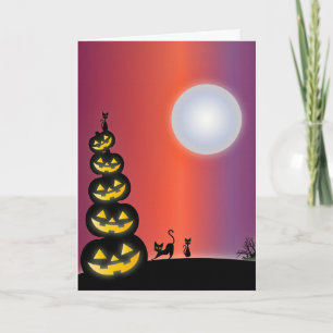 Cartão Spooky Halloween