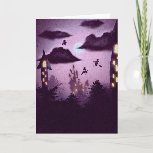 Cartão Spooky Halloween (Frente)