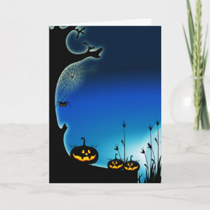 Cartão Spooky Halloween