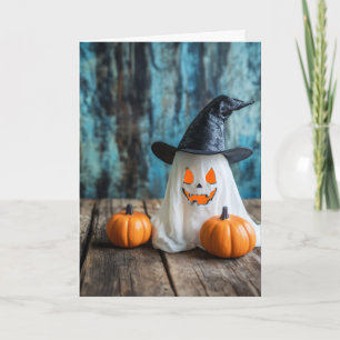 Cartão Spooky Halloween