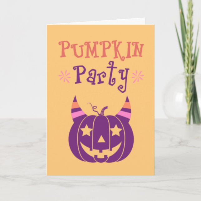 Cartão Spooky Halloween (Frente)
