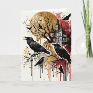 Cartão Spooky Halloween